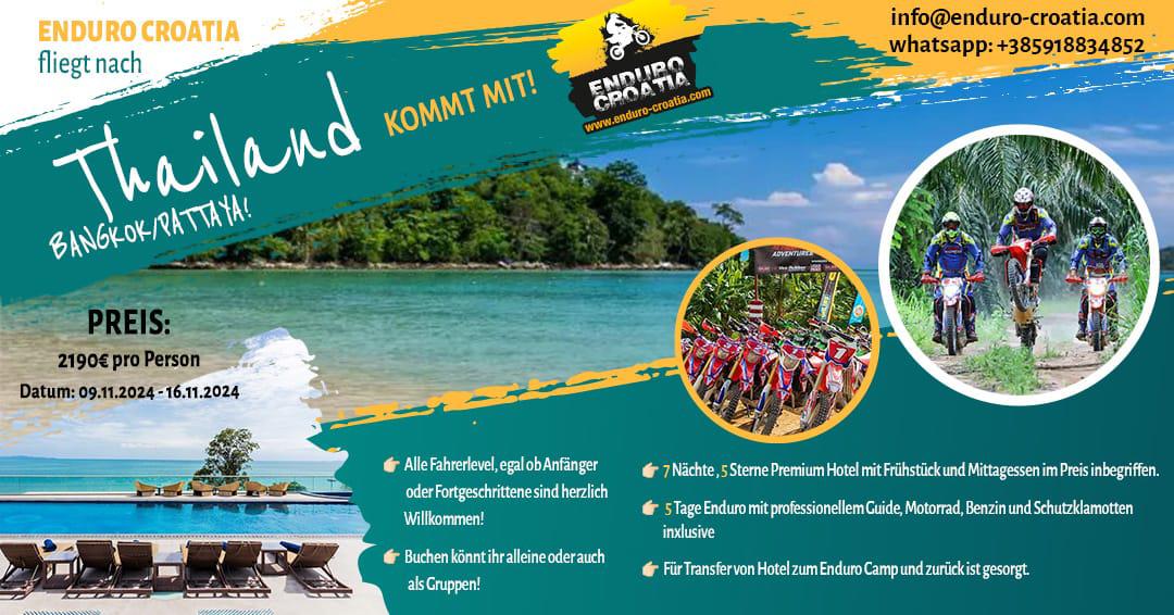 Episches Enduro-Abenteuer in Thailand